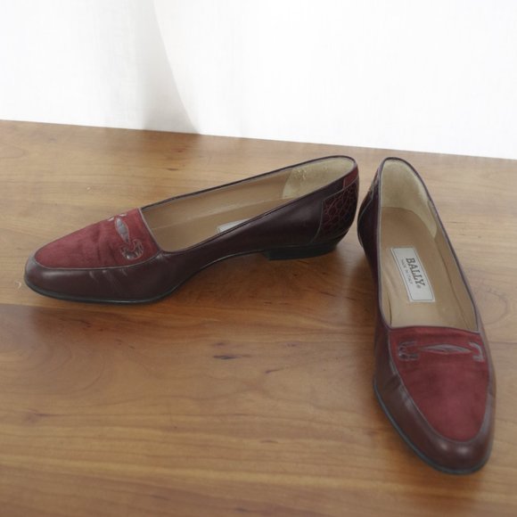 Bally Ladies' Cordovan Colored Leather Flats 8.5M - Picture 10 of 10